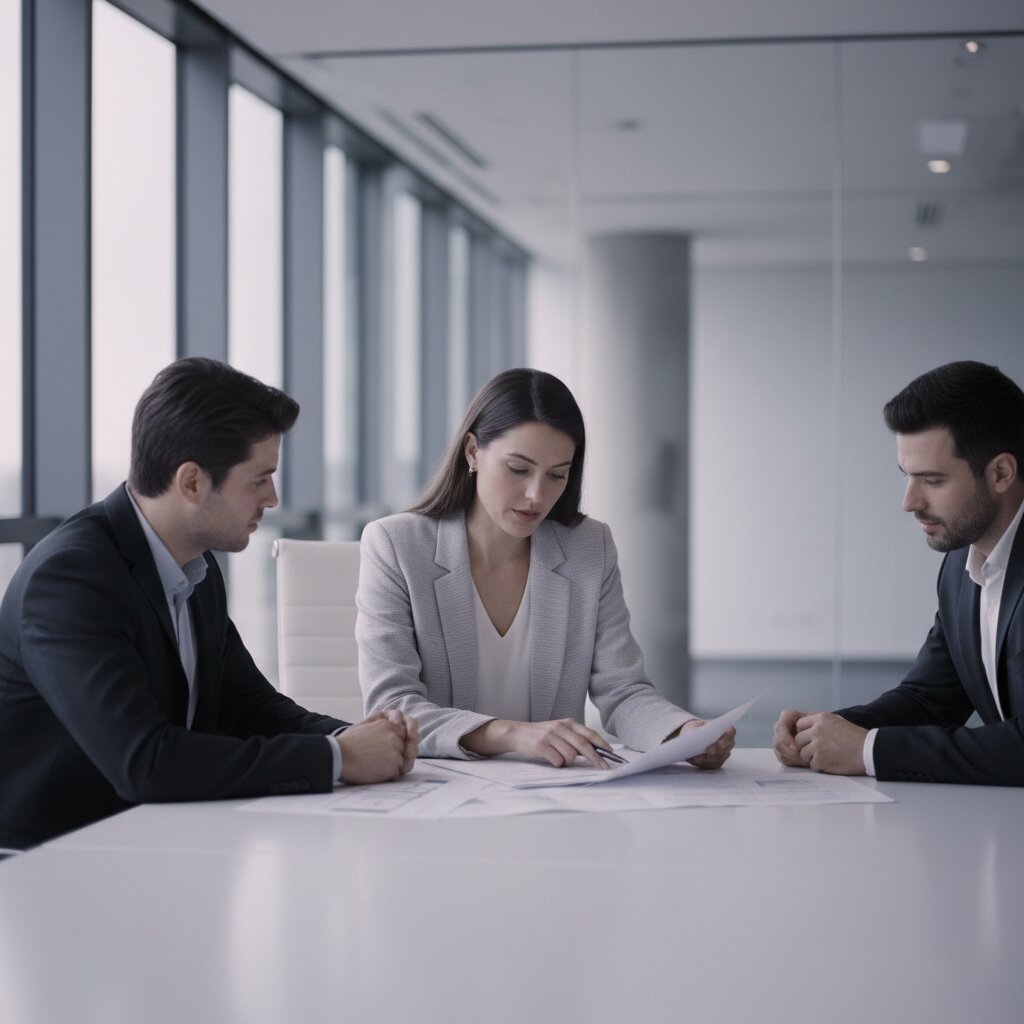 Ingenieurin bei der Planung einer Abluftanlage