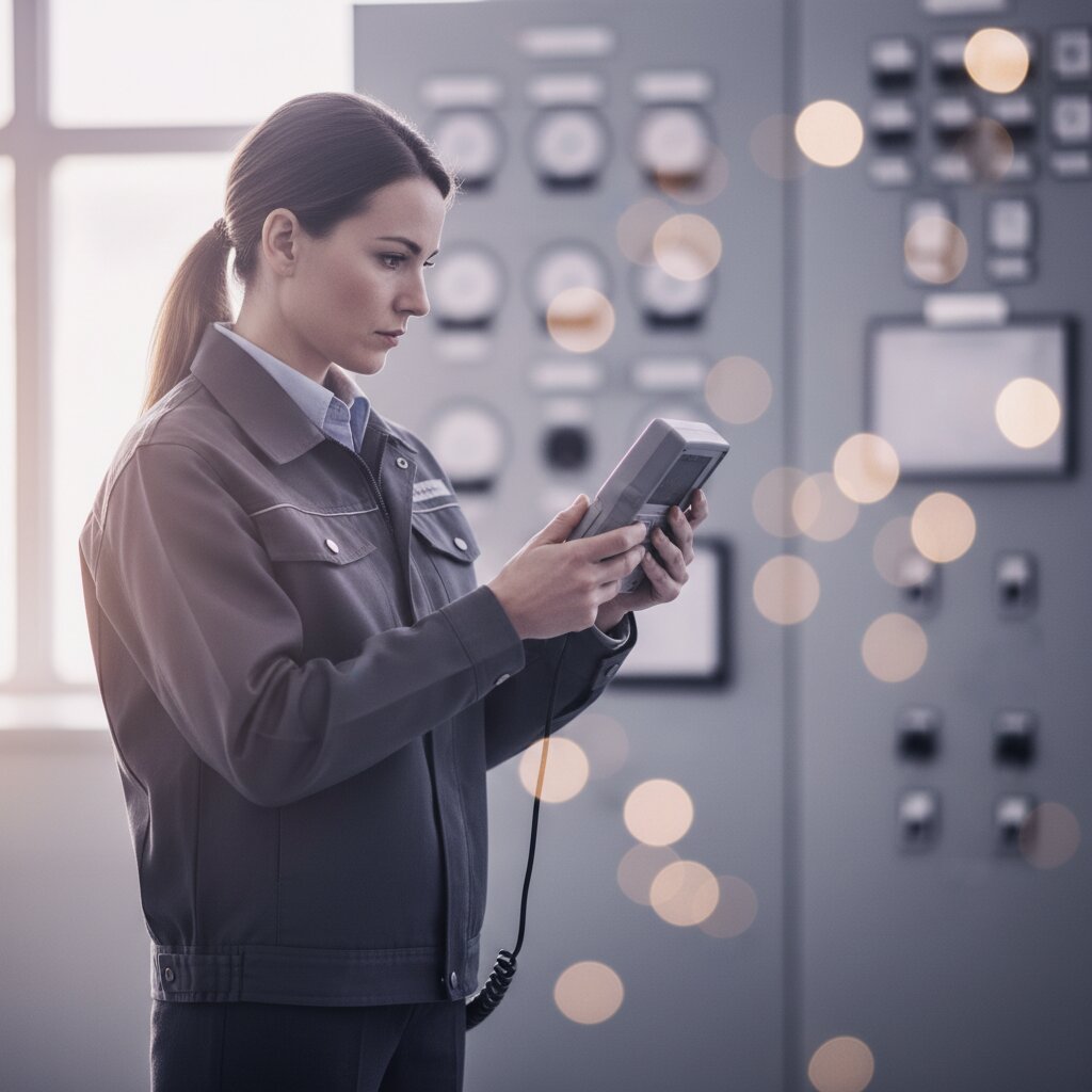 Sensor-Kalibrierung an einer Abluftanlage