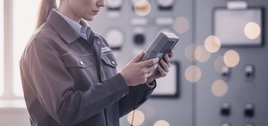 Sensor-Kalibrierung an einer Abluftanlage